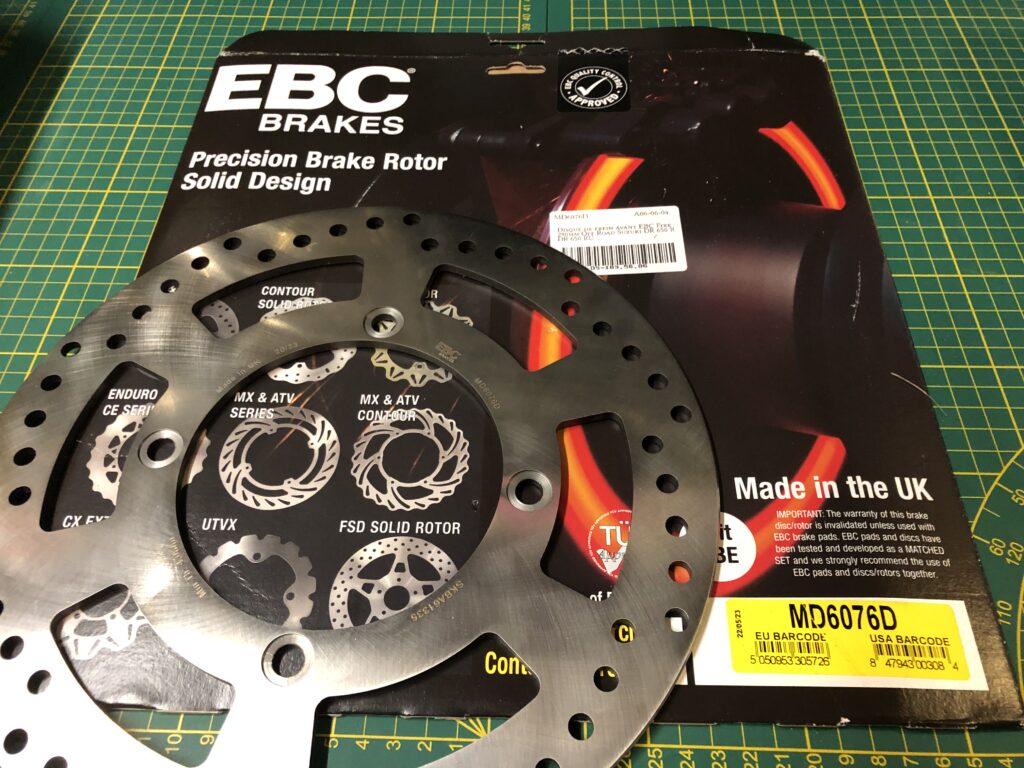 Disque de frein avant 280 mm